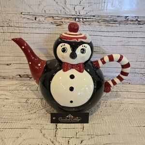Carnival Cottage Johanna Parker Penguin Teapot